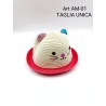 Cappello gattino bambini mare