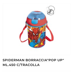 Borraccia pop-up con tracolla