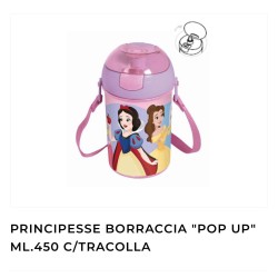 Borraccia pop-up con tracolla