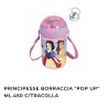 Borraccia pop-up con tracolla