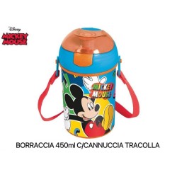 Borraccia pop-up con tracolla