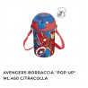 Borraccia pop-up con tracolla