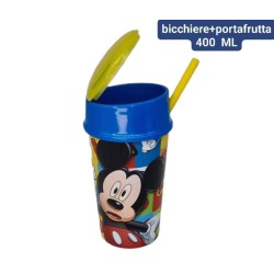 Bicchiere + portafrutta bambini