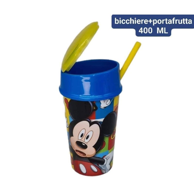 Bicchiere + portafrutta bambini