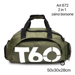 Zaino Borsone 2 in 1