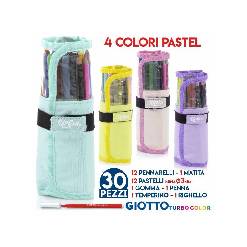 Set Colori GIOTTO Roll-on 30 pezzi