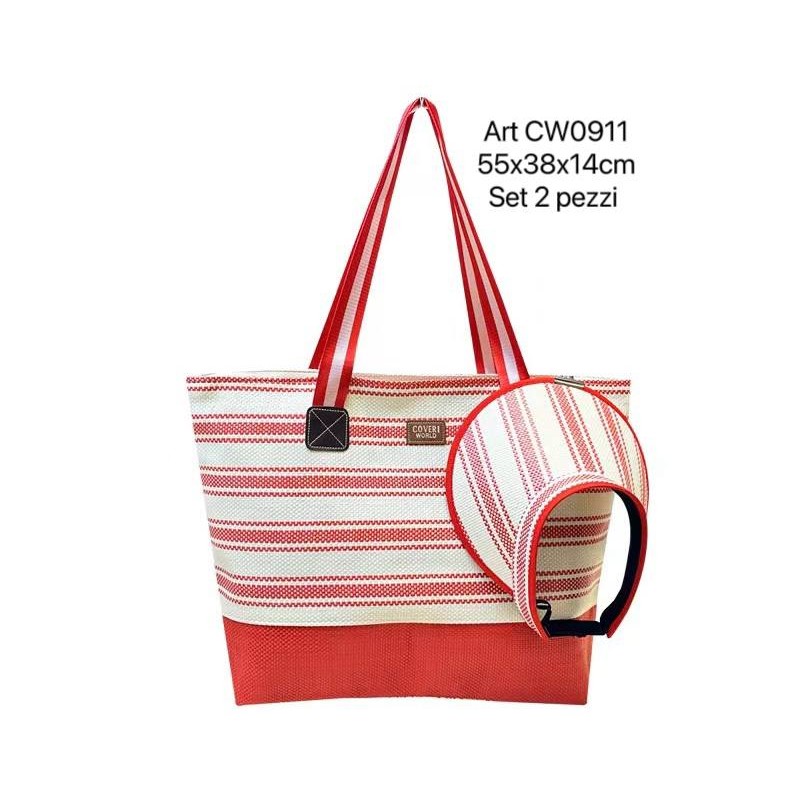 Borsa mare COVERI Set 2 pezzi