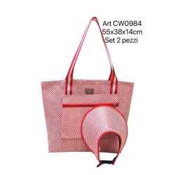 Borsa mare COVERI Set 2 pezzi