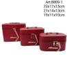 Set portagioie Beauty-case 3 pezzi