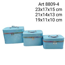 Set portagioie Beauty-case 3 pezzi