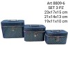 Set portagioie Beauty-case 3 pezzi