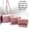 Borsa donna Set 3 pezzi