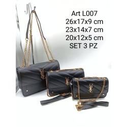 Borsa donna Set 3 pezzi