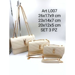 Borsa donna Set 3 pezzi