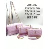 Borsa donna Set 3 pezzi