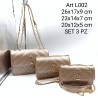 Borsa donna Set 3 pezzi