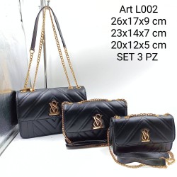 Borsa donna Set 3 pezzi