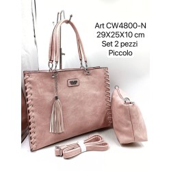 Set 2 pezzi Borsa donna + pochette COVERI