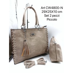 Set 2 pezzi Borsa donna + pochette COVERI