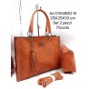 Set 2 pezzi Borsa donna + pochette COVERI