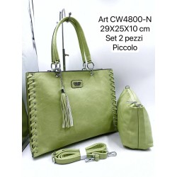 Set 2 pezzi Borsa donna + pochette COVERI