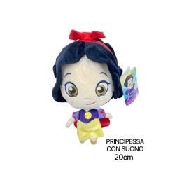 Peluche Principessa con suono 20cm