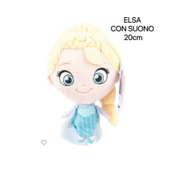 Peluche Principessa con suono 20cm