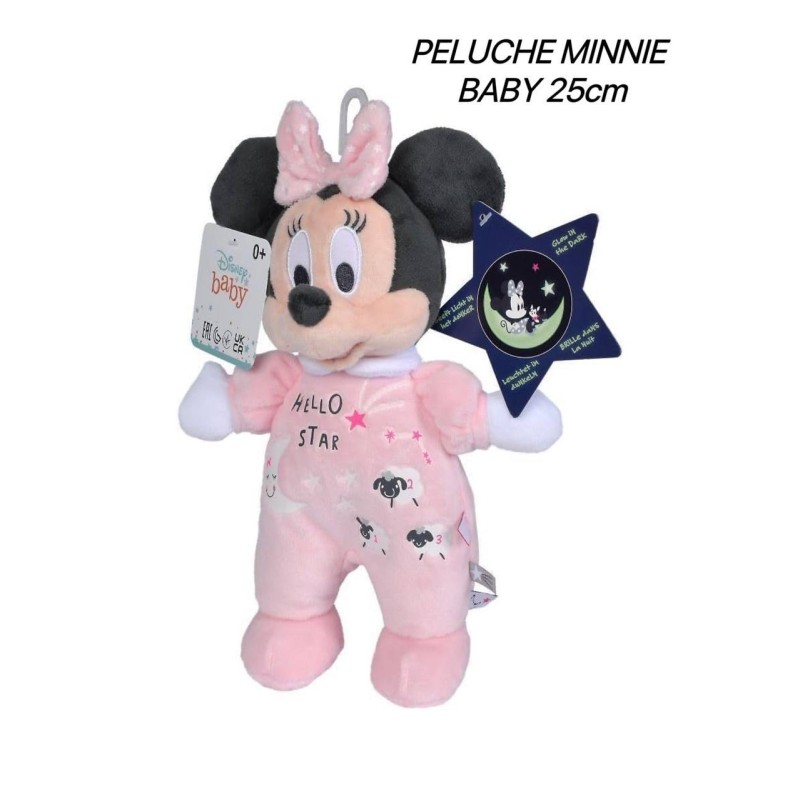 Peluche Baby Minnie 25cm