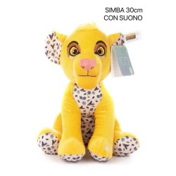 Peluche Personaggi Disney 30cm con suono