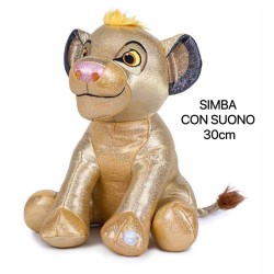 Peluche Personaggi Disney glitter 30cm con suono