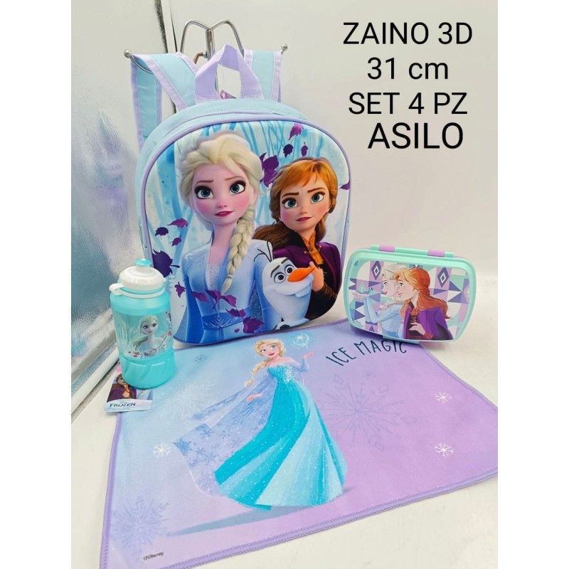 Set Scuola materna bambini 4 pezzi