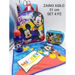 Set Scuola materna bambini 4 pezzi