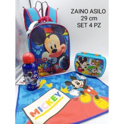 Set Scuola materna bambini 4 pezzi