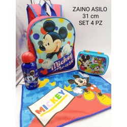 Set Scuola materna bambini 4 pezzi