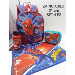 Set Scuola materna bambini 4 pezzi