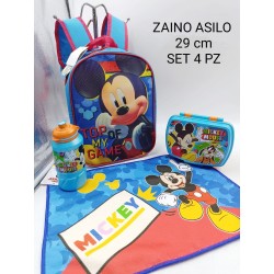 Set Scuola materna bambini 4 pezzi