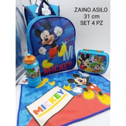 Set Scuola materna bambini 4 pezzi