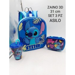 Set Scuola materna bambini 4 pezzi