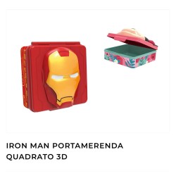 Porta merenda bambini quadrato