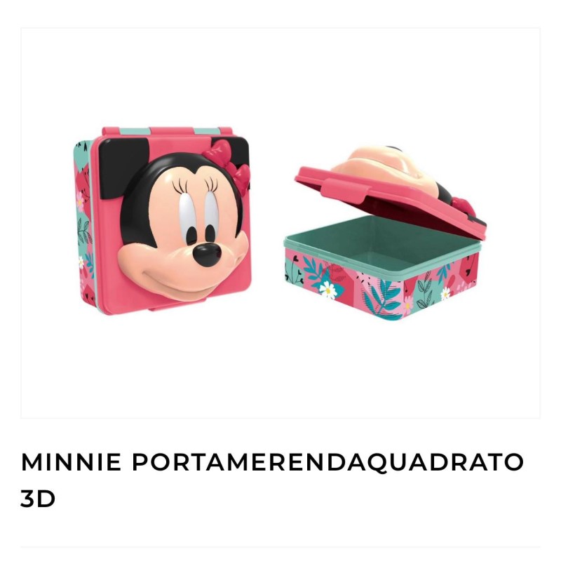 Porta merenda bambini quadrato