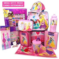 Set scuola 11 pezzi bambina