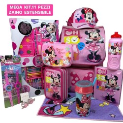 Set scuola 11 pezzi bambina