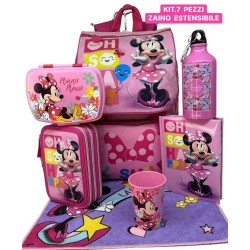 Set scuola 7 pezzi bambina