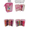 Astuccio 3D bambini + 44 pz GIOTTO