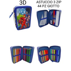 Astuccio 3D bambini + 44 pz GIOTTO