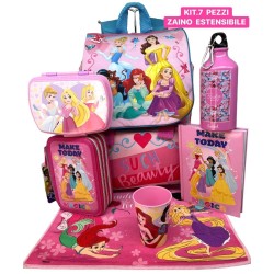 Set scuola 7 pezzi bambina