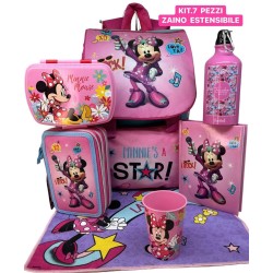 Set scuola 7 pezzi bambina