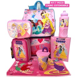 Set scuola 7 pezzi bambina