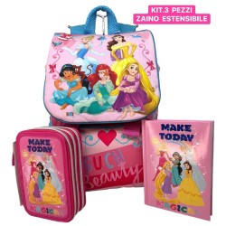 Set scuola 3 pezzi bambina