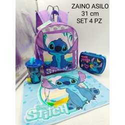 Set Scuola materna 4 pezzi Stitch bambini